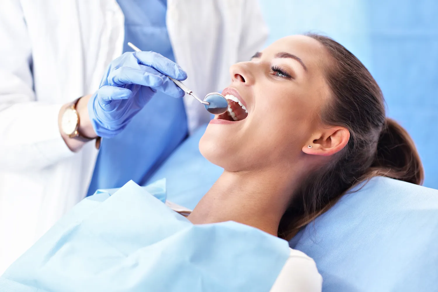 Chore gardło a dentysta?