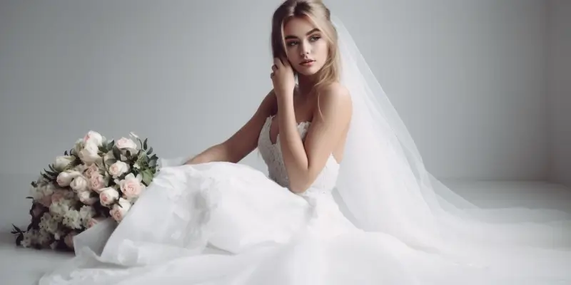Suknie ślubne jaki materiał?
